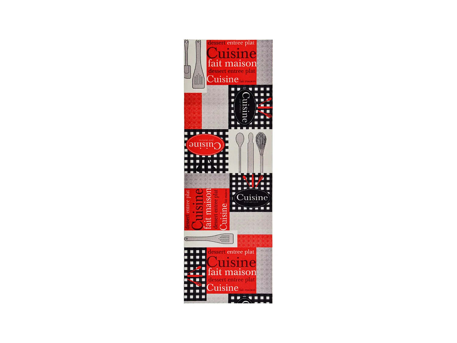 Tapis de sol de cuisine lavable Cuisine 45x150 cm QBH22012