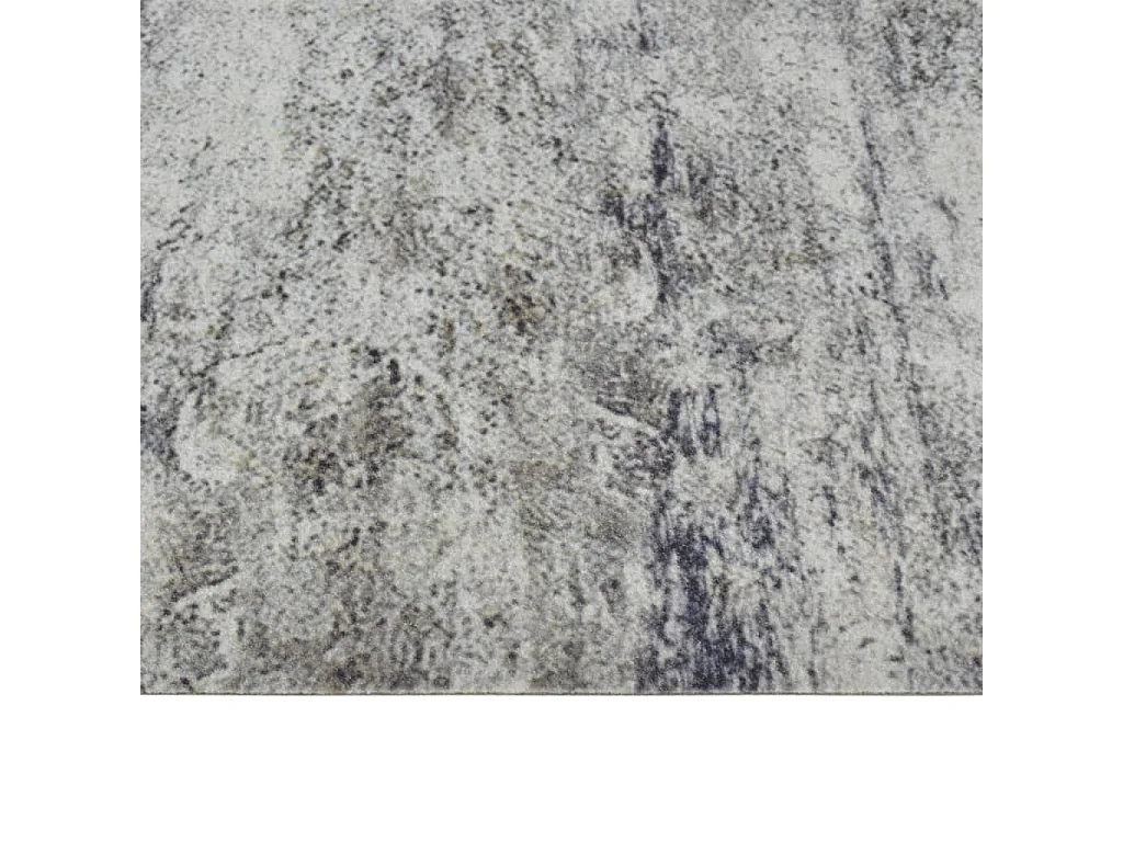 Tapis de cuisine lavable impression béton 45x150 cm velours QBH95195