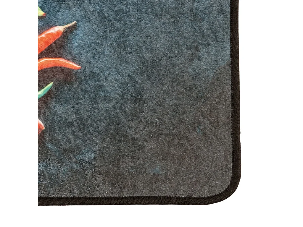 Tapis de cuisine multicolore 60x180 cm lavable antidérapant QBH43407