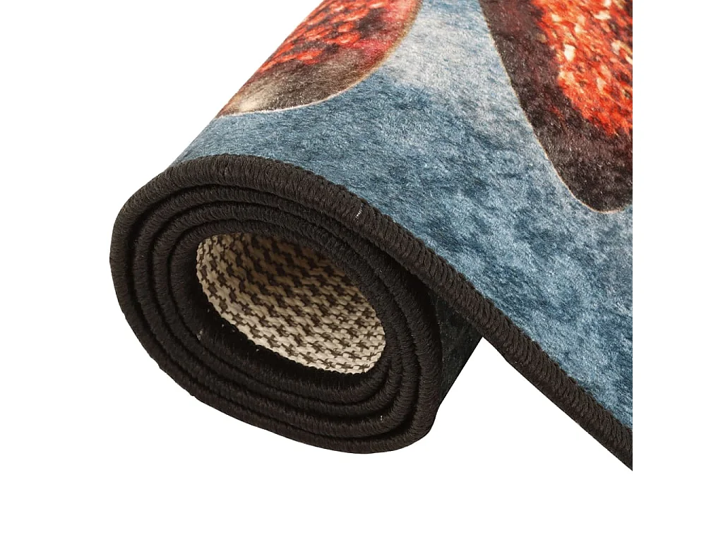 Tapis de cuisine multicolore 60x180 cm lavable antidérapant QBH43407