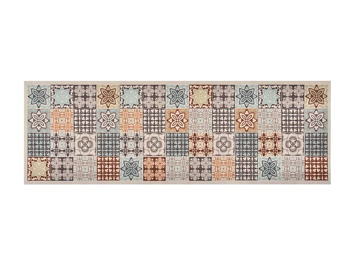 Tapis de cuisine lavable Couleur mosaïque 45x150 cm QBH10641