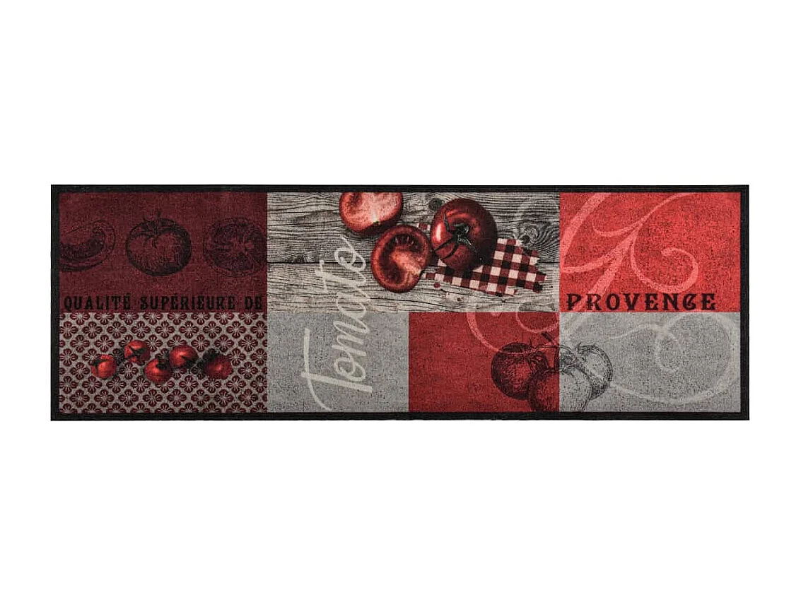 Tapis de sol de cuisine lavable Tomate 45x150 cm QBH91052