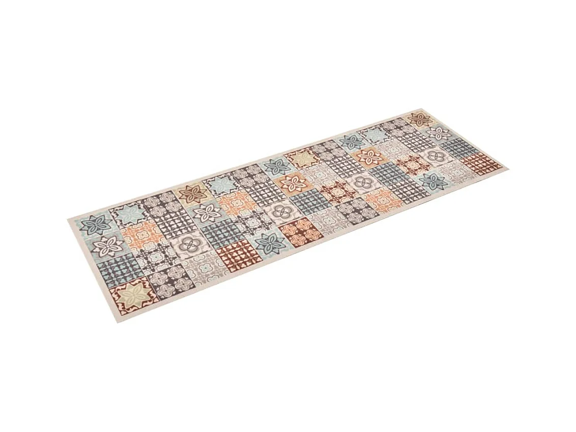 Tapis de cuisine lavable Couleur mosaïque 60x180 cm QBH59317