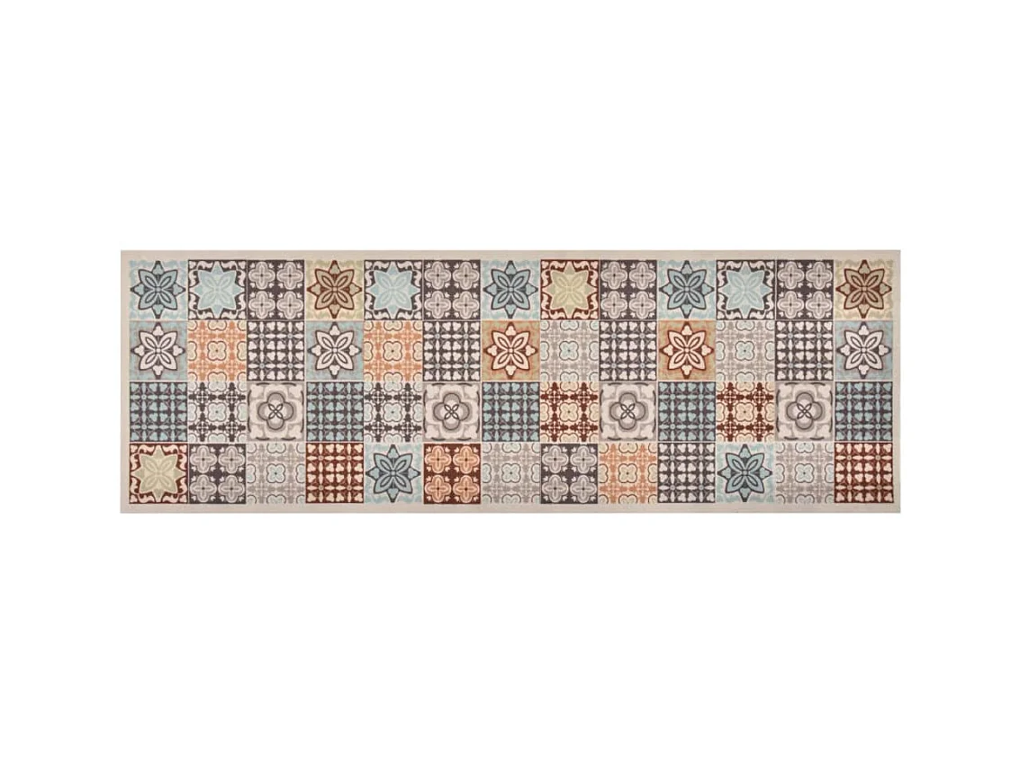 Tapis de cuisine lavable Couleur mosaïque 60x180 cm QBH59317