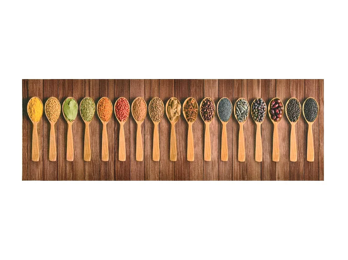 Keukenmat wasbaar Spoon 60x180 cm NL246549