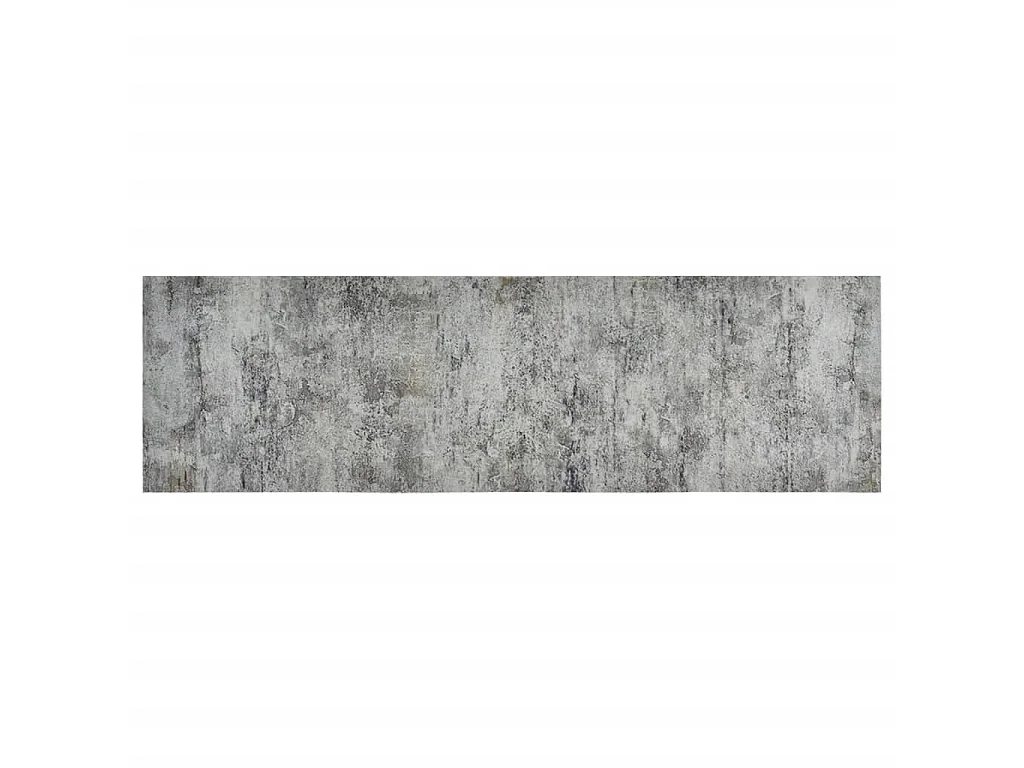 Tapis de cuisine lavable impression béton 60x180 cm velours QBH53277
