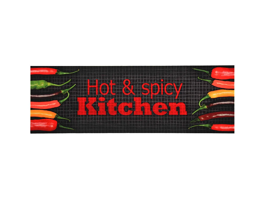 Tapis de cuisine lavable Hot & Spicy 60x300 cm QBH61707
