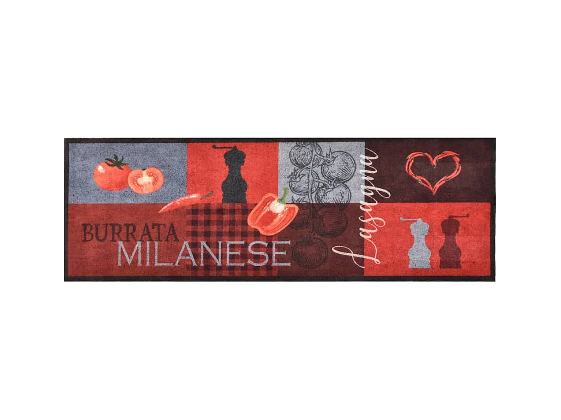 Tapis de cuisine lavable Tomates 60x300 cm QBH16509
