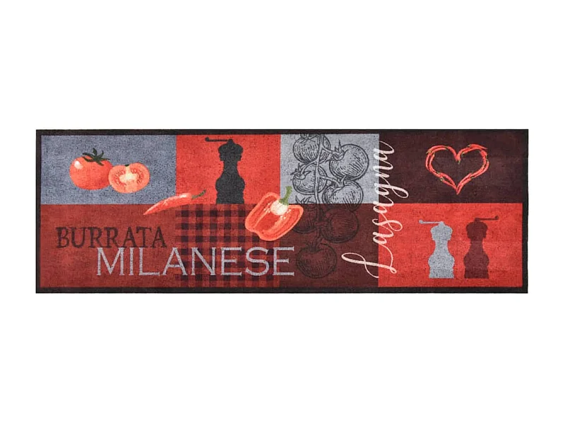 Tapis de cuisine lavable Tomates 60x300 cm QBH16509