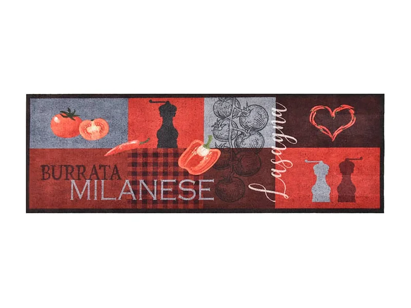 Tapis de cuisine lavable Tomates 45x150 cm QBH40512