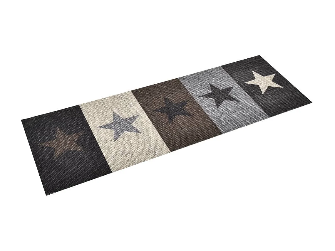Tapis de sol de cuisine lavable Étoile 45x150 cm QBH87357