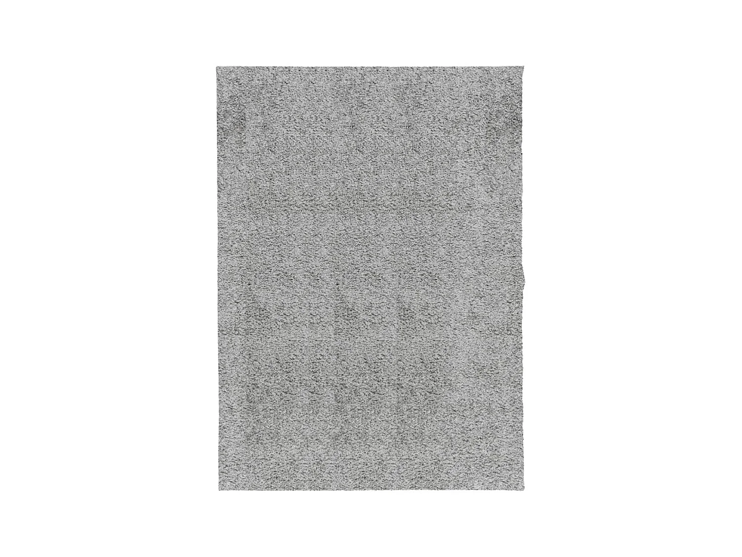 Alfombra peluda de pelo largo moderna PAMPLONA gris 140x200 cm ES53138