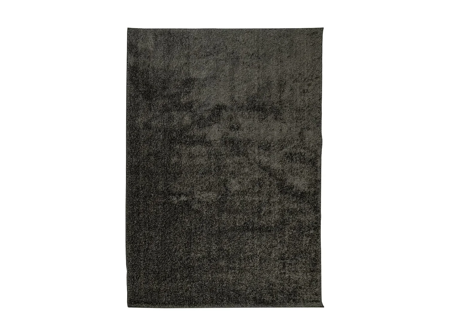 Vloerkleed ISTAN hoogpolig glanzend 160x230 cm antracietkleurig NL398564