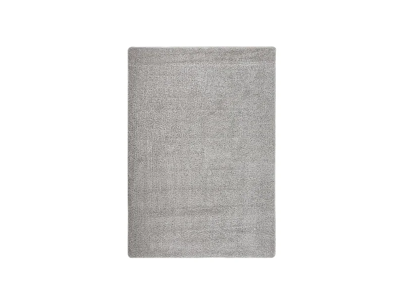Vloerkleed shaggy anti-slip 160x230 cm lichtgrijs NL715292