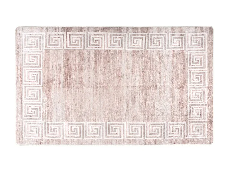 Alfombra lavable antideslizante beige 120x180 cm ES29693