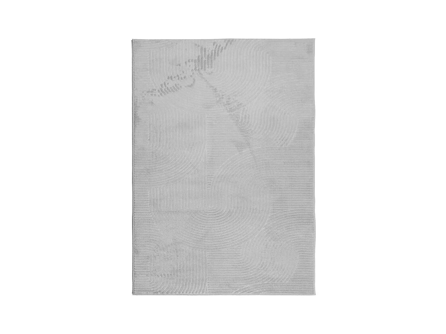 Tapis IZA poils courts style scandinave gris 240x340 cm QBH91361