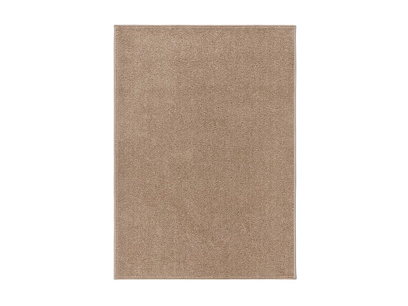 Tapete de pelo curto 120x170 cm castanho PT131623