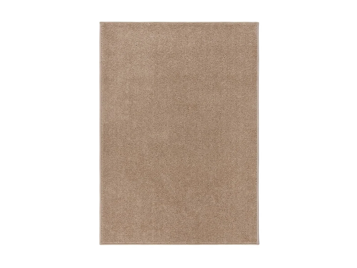 Tapis à poils courts 120x170 cm Marron QBH76079