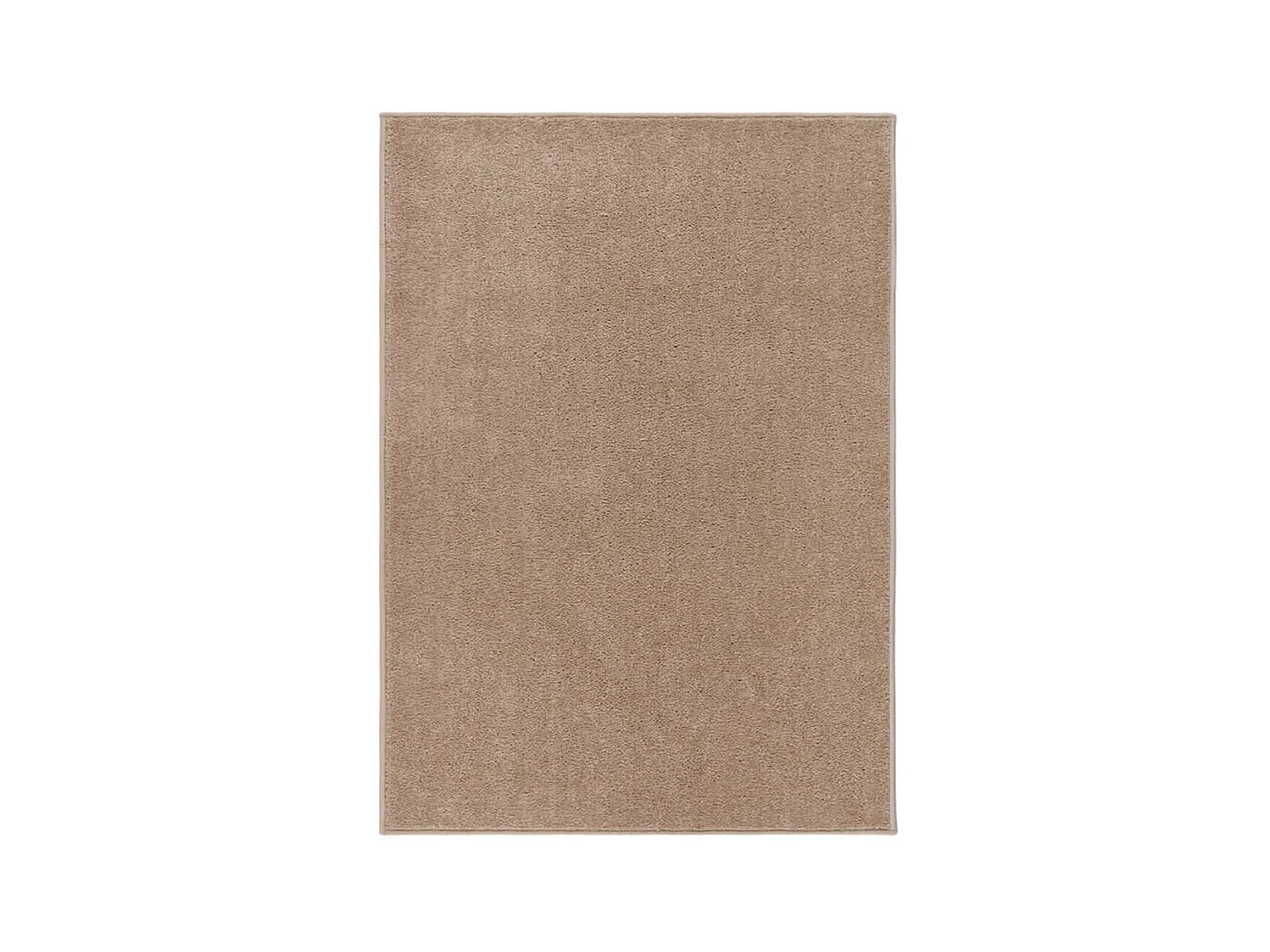 Tapis à poils courts 120x170 cm Marron QBH76079