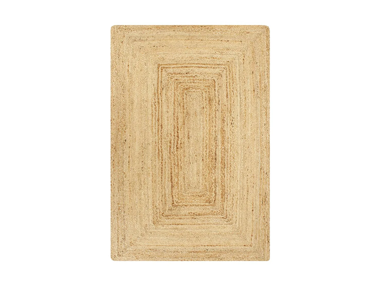 Tapis fait à la main Jute Naturel 80x160 cm QBH31029