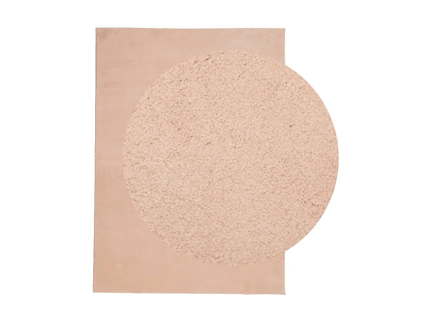 Tapis HUARTE à poils courts doux lavable rouge clair 200x280 cm QBH22062