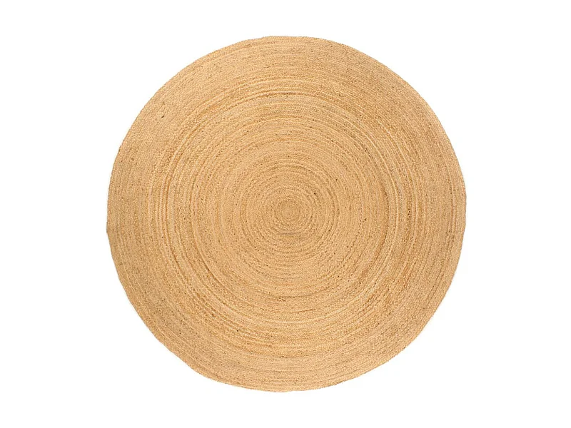 Tapijt rond 210 cm gevlochten jute NL955524