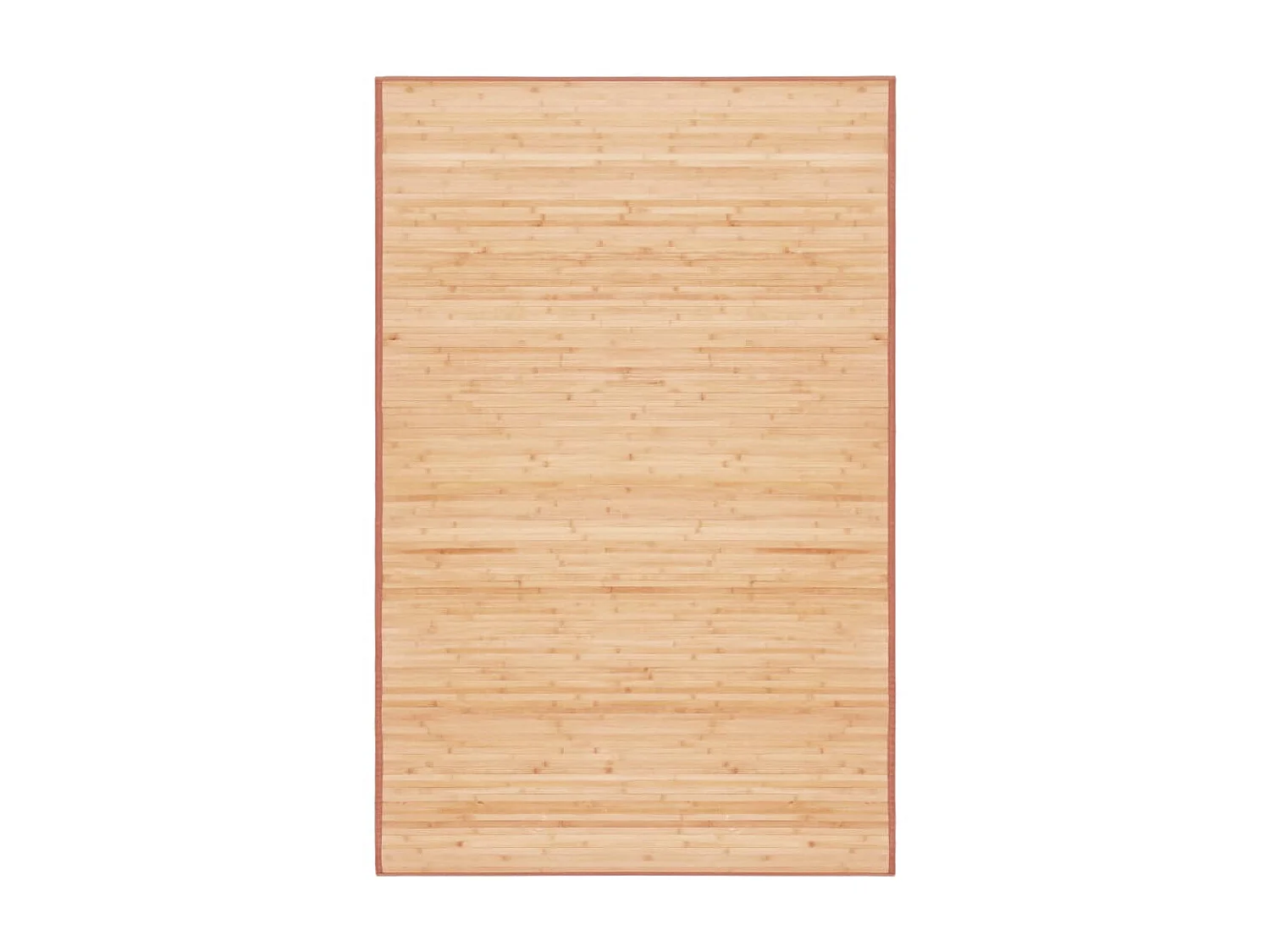 Tapis en bambou 100x160 cm Marron QBH70984