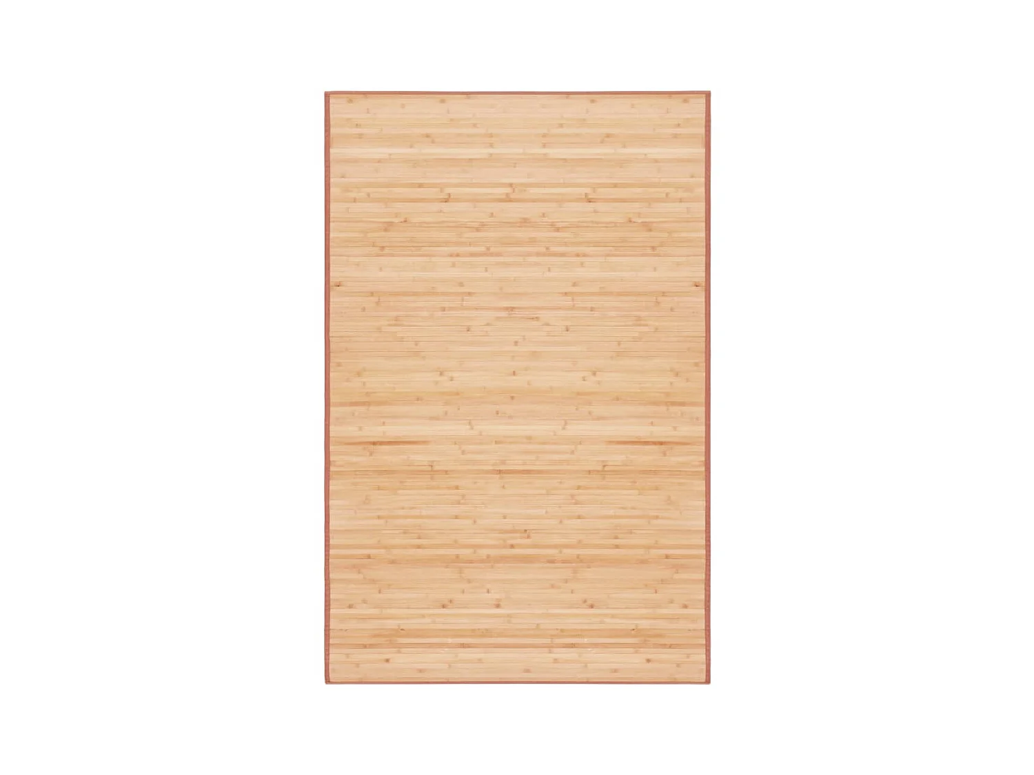 Tapis en bambou 100x160 cm Marron QBH70984