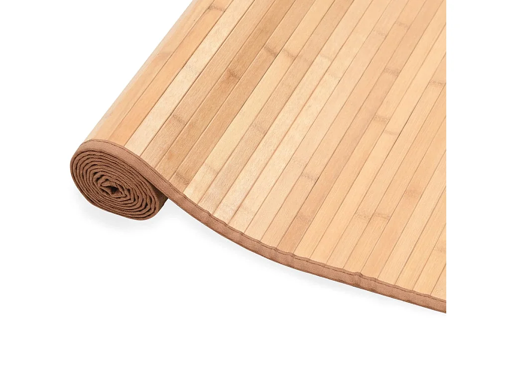 Tapete de bambu 80x300 cm castanho PT718466
