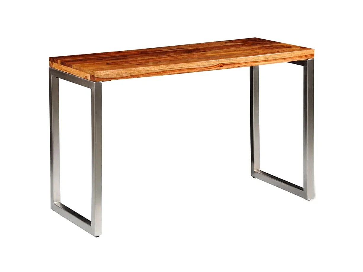Table de salle à manger et pieds en acier Bois GHR47585