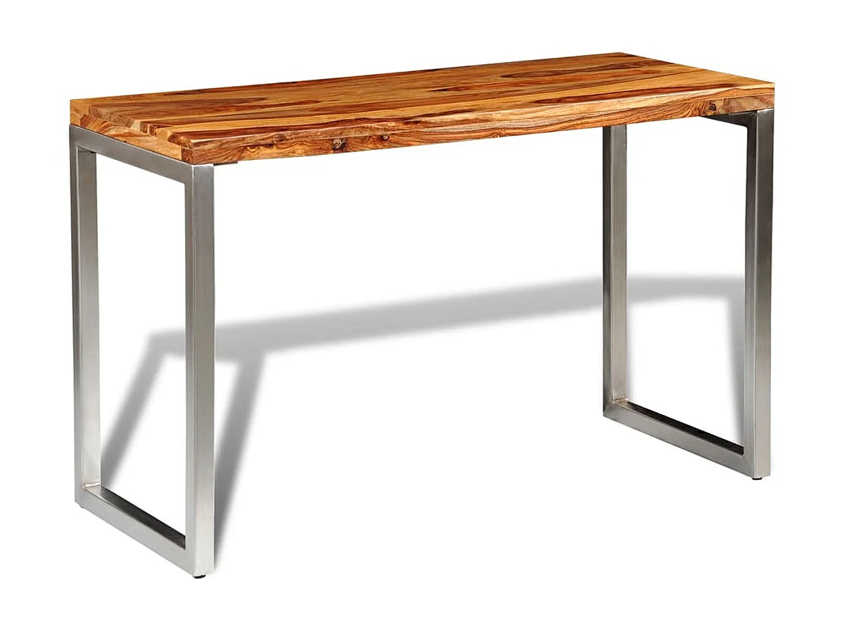 Table de salle à manger et pieds en acier Bois GHR47585