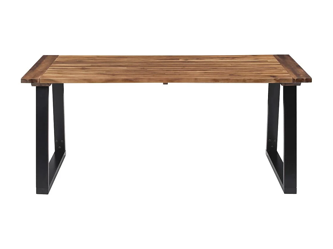 Table de salle à manger Bois d'acacia massif 180x90 cm GHR56426
