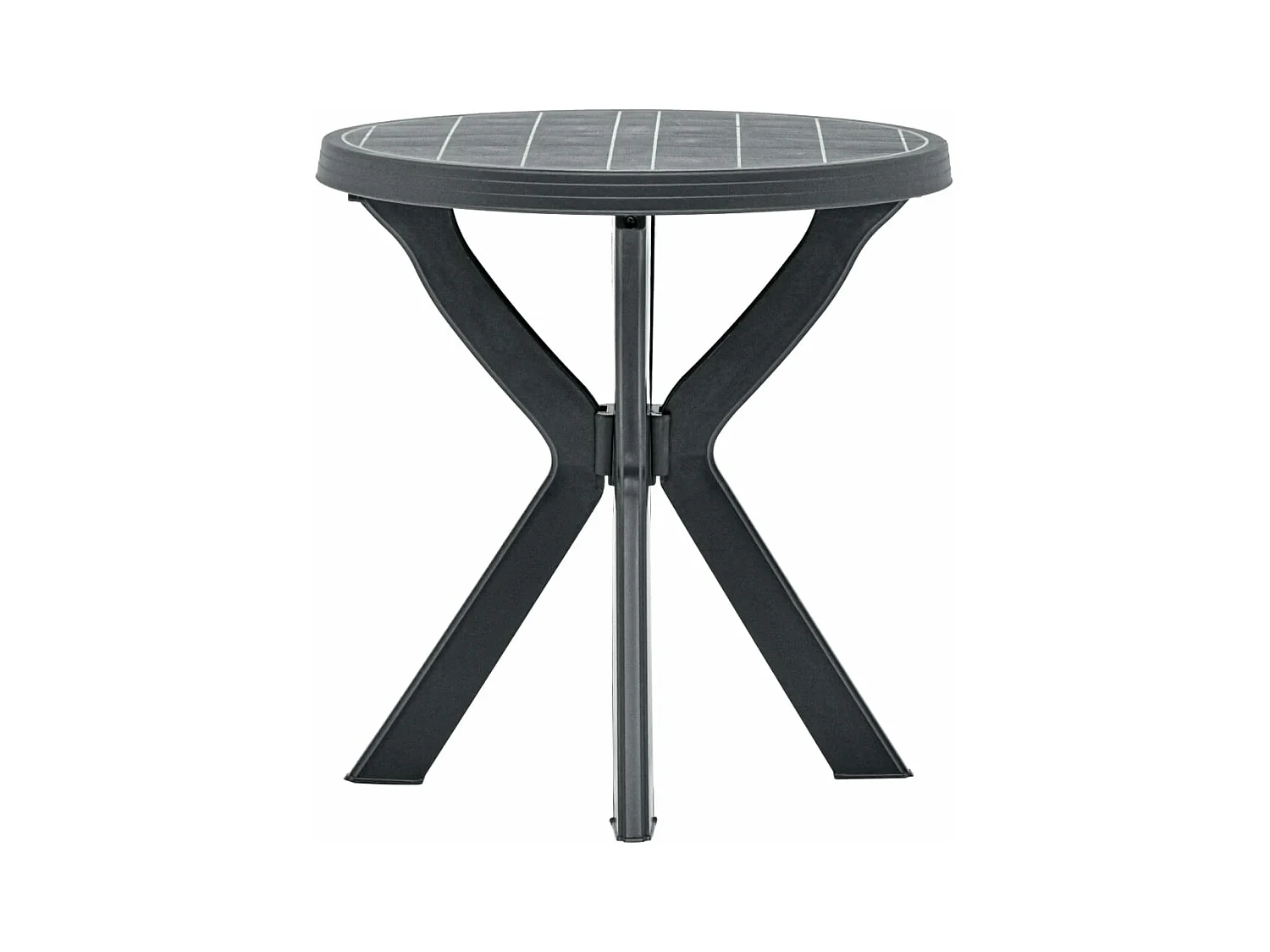 Table de bistro Anthracite Ø70 cm Plastique GHR91616