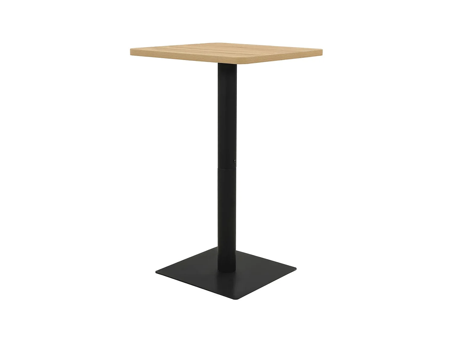 Table de bistro Couleur chêne 78,5x78,5x107 cm GHR79730