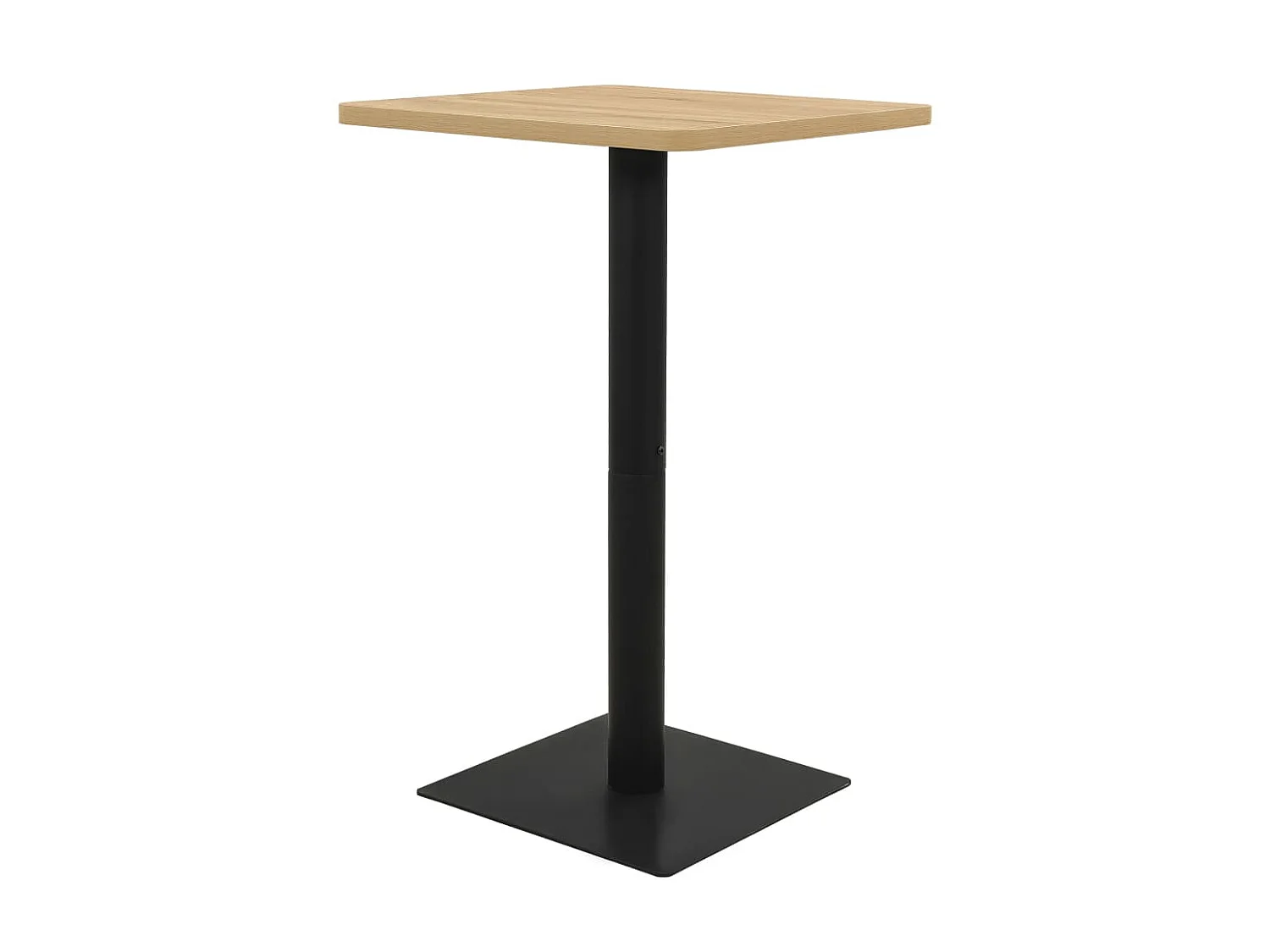 Table de bistro Couleur chêne 78,5x78,5x107 cm GHR79730