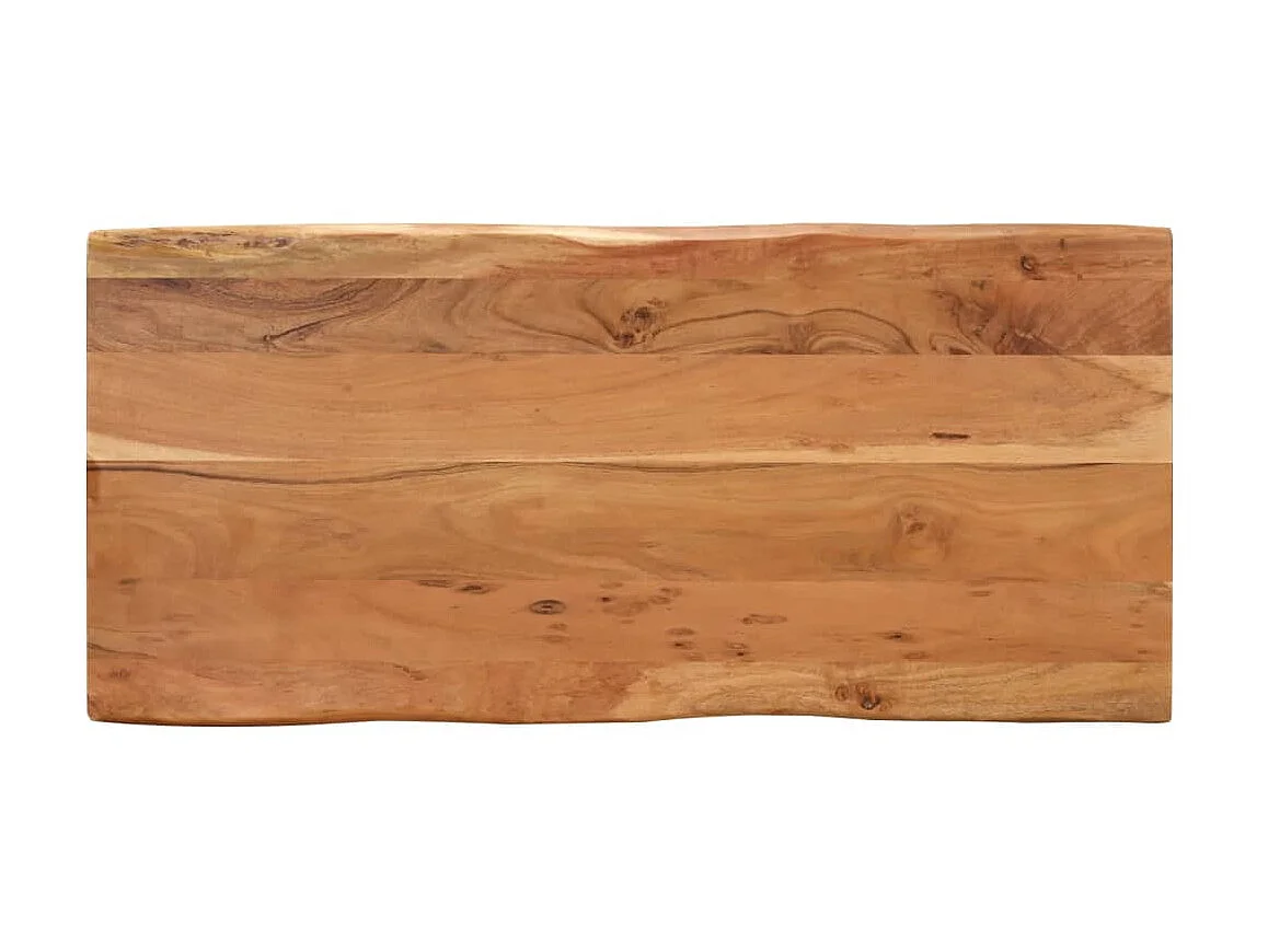 Table à dîner 110x50x76 cm Bois d'acacia solide GHR15812