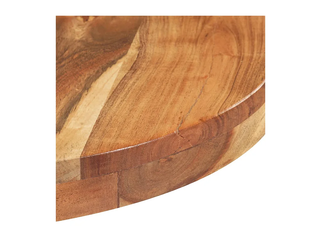 Table de bistro Ronde Ø80x75 cm Bois d'acacia massif GHR37794