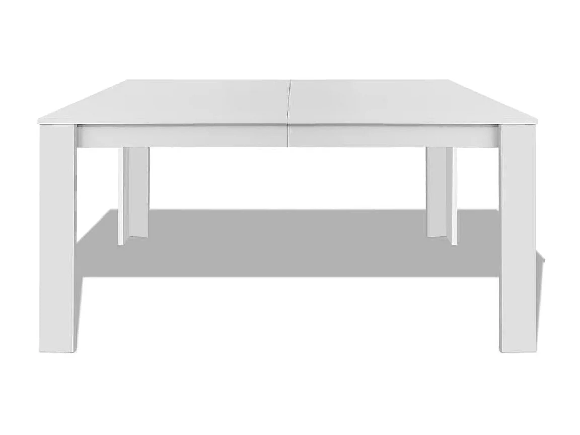 Mesa de jantar 140 x 80 x 75 cm branco PT290244