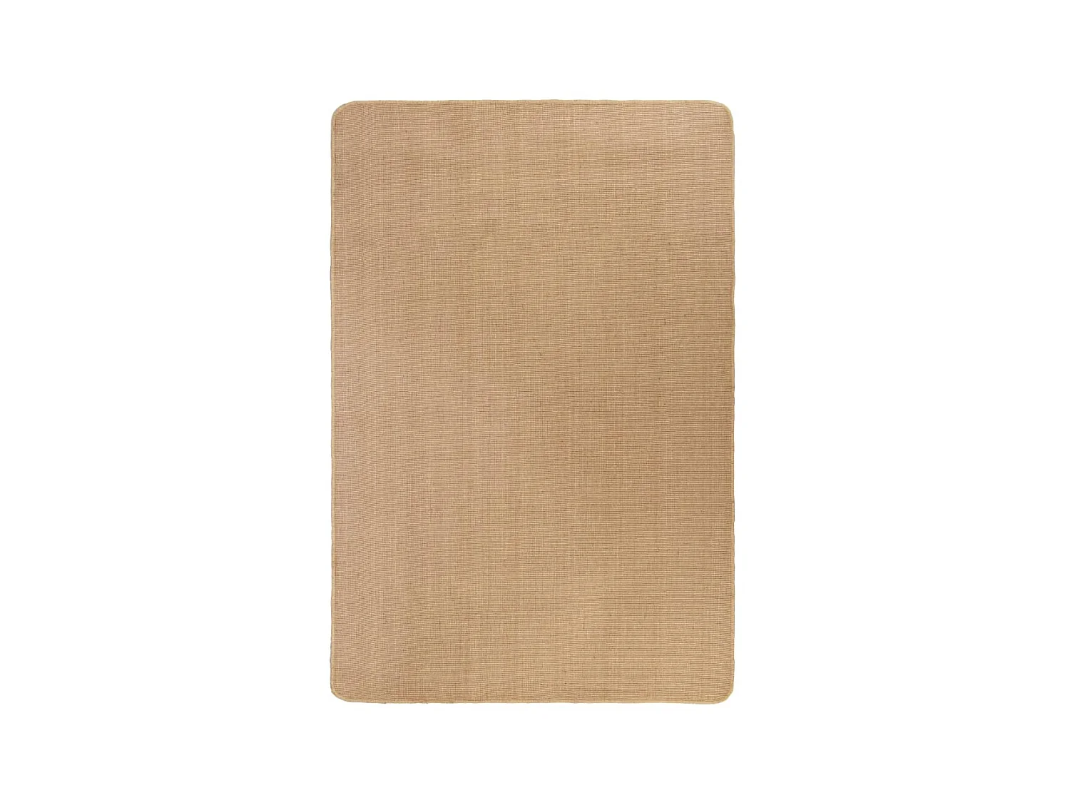 Tapis en jute avec endos en latex 200x300 cm QBH91953