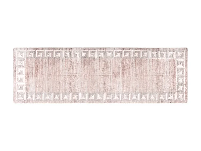 Tapete lavável antiderrapante 80x300 cm bege PT847331