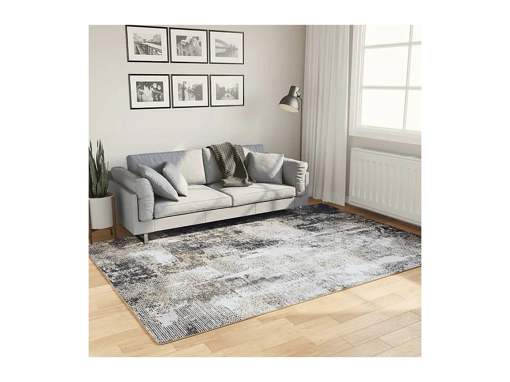 Tapis lavable multicolore 160x230 cm antidérapant QBH84813