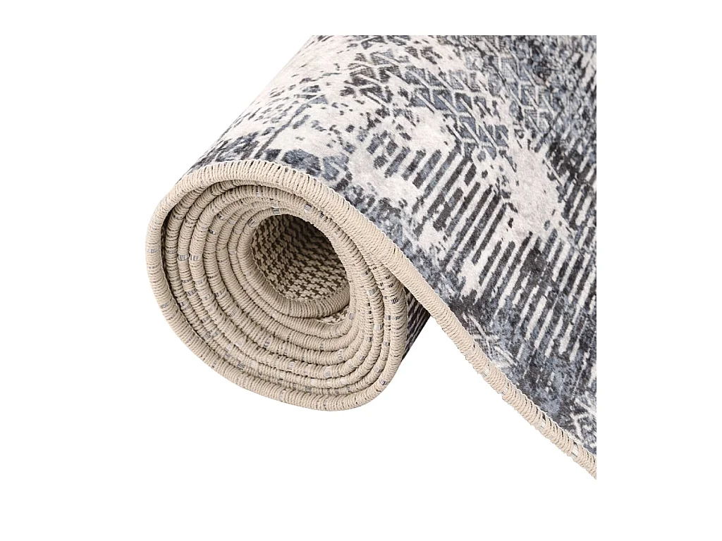 Tapis lavable multicolore 160x230 cm antidérapant QBH84813