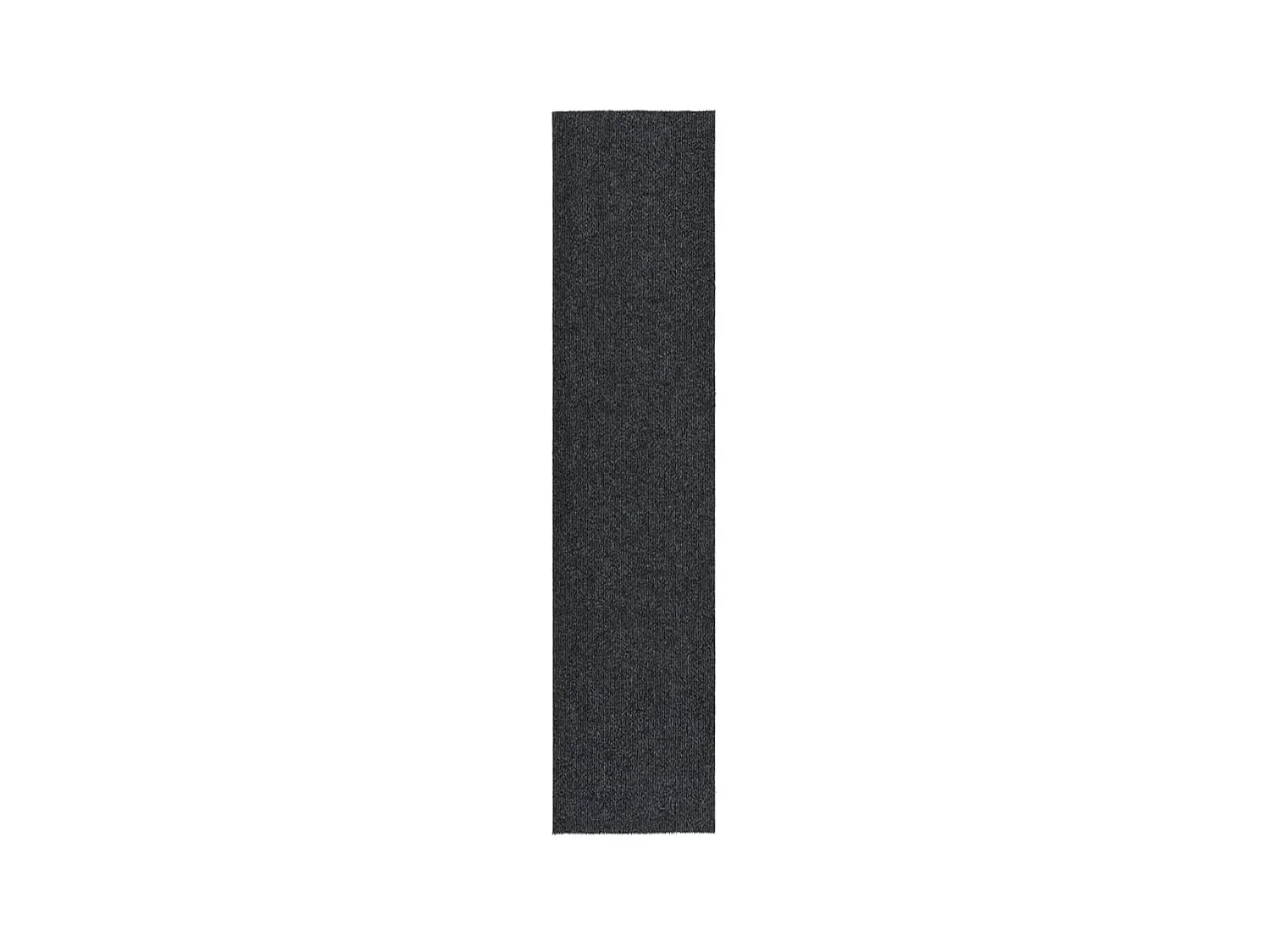 Alfombra de pasillo atrapa suciedad 100x450 cm gris antracita ES43855