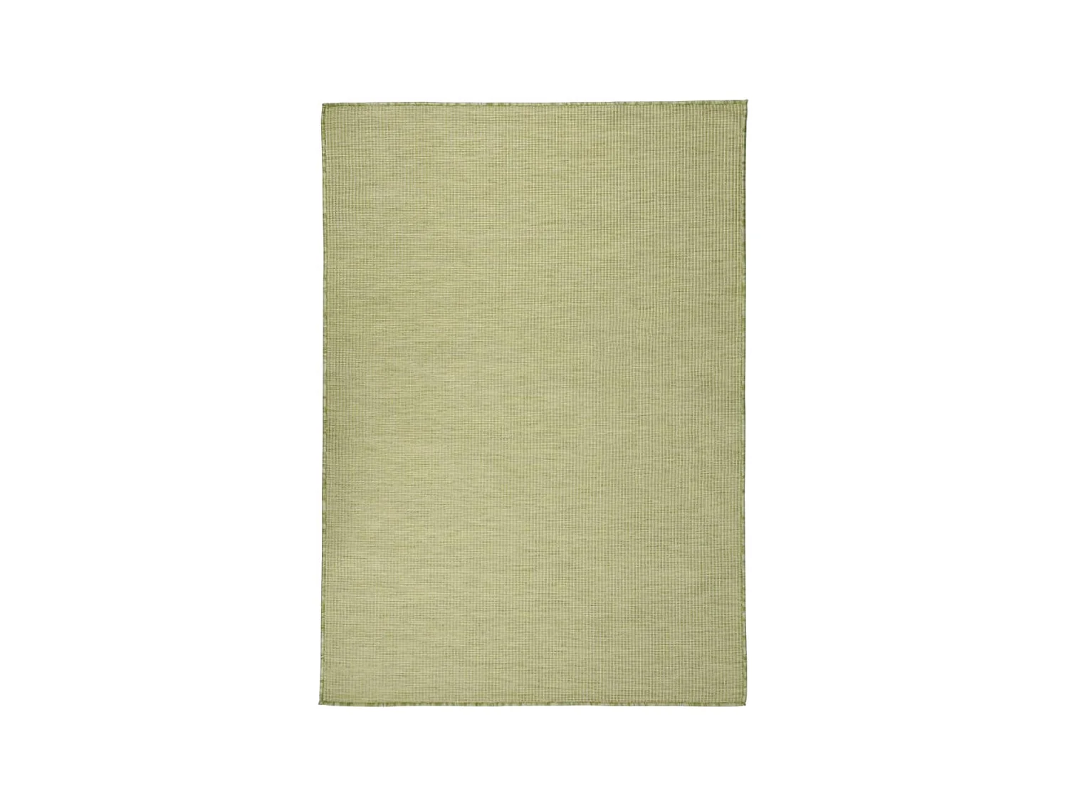 Tapis à tissage plat d'extérieur 160x230 cm Vert QBH49743