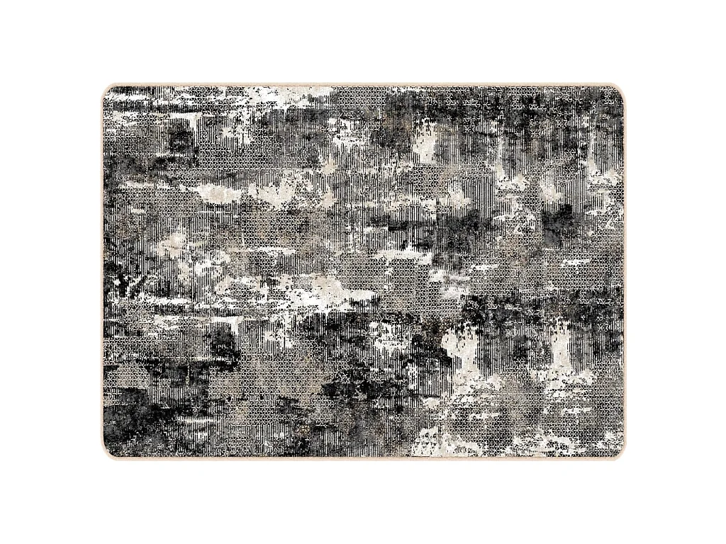 Tapis lavable multicolore 190x300 cm antidérapant QBH80408