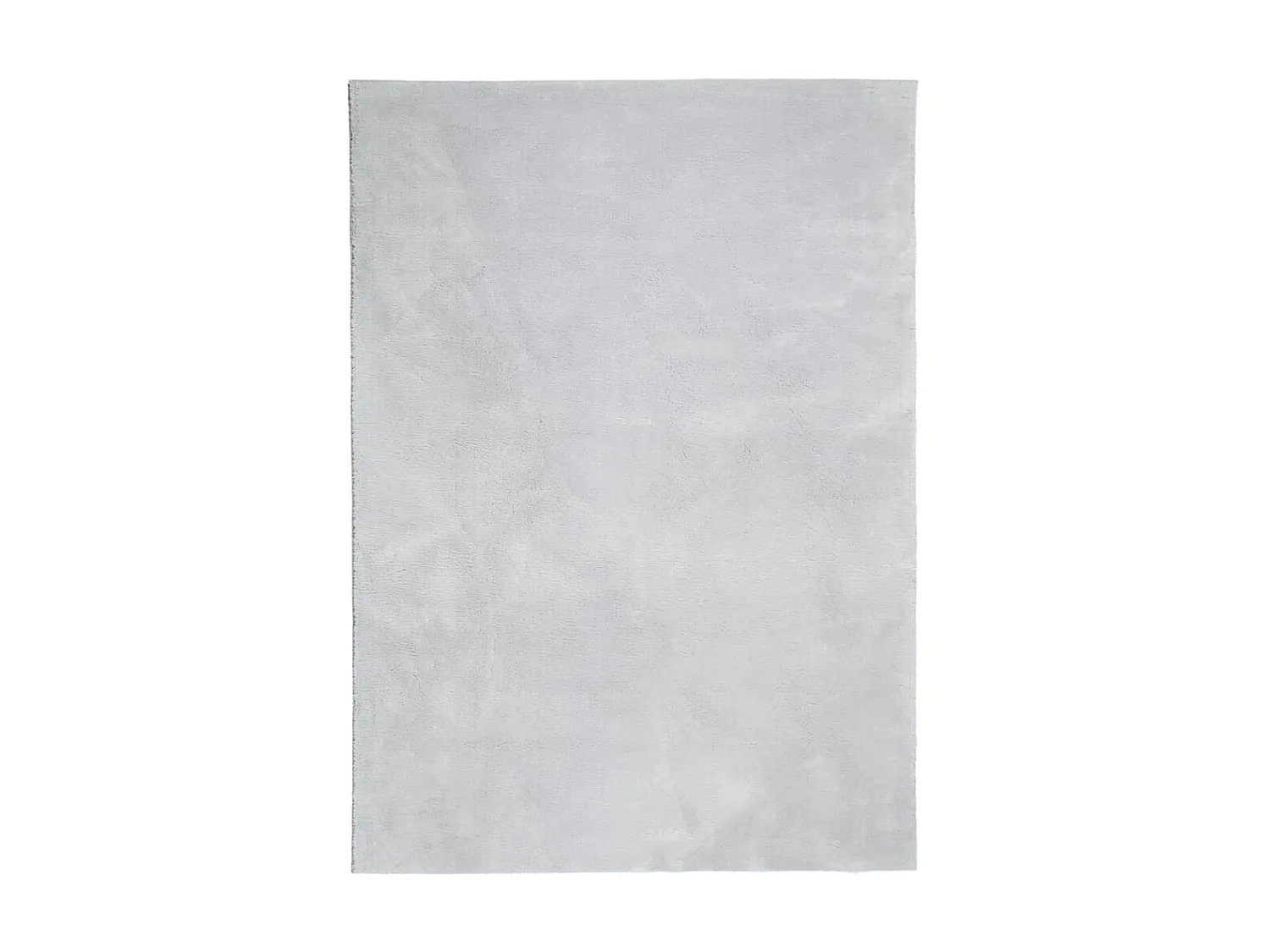 Tapis HUARTE à poils courts doux et lavable gris 200x280 cm QBH23612