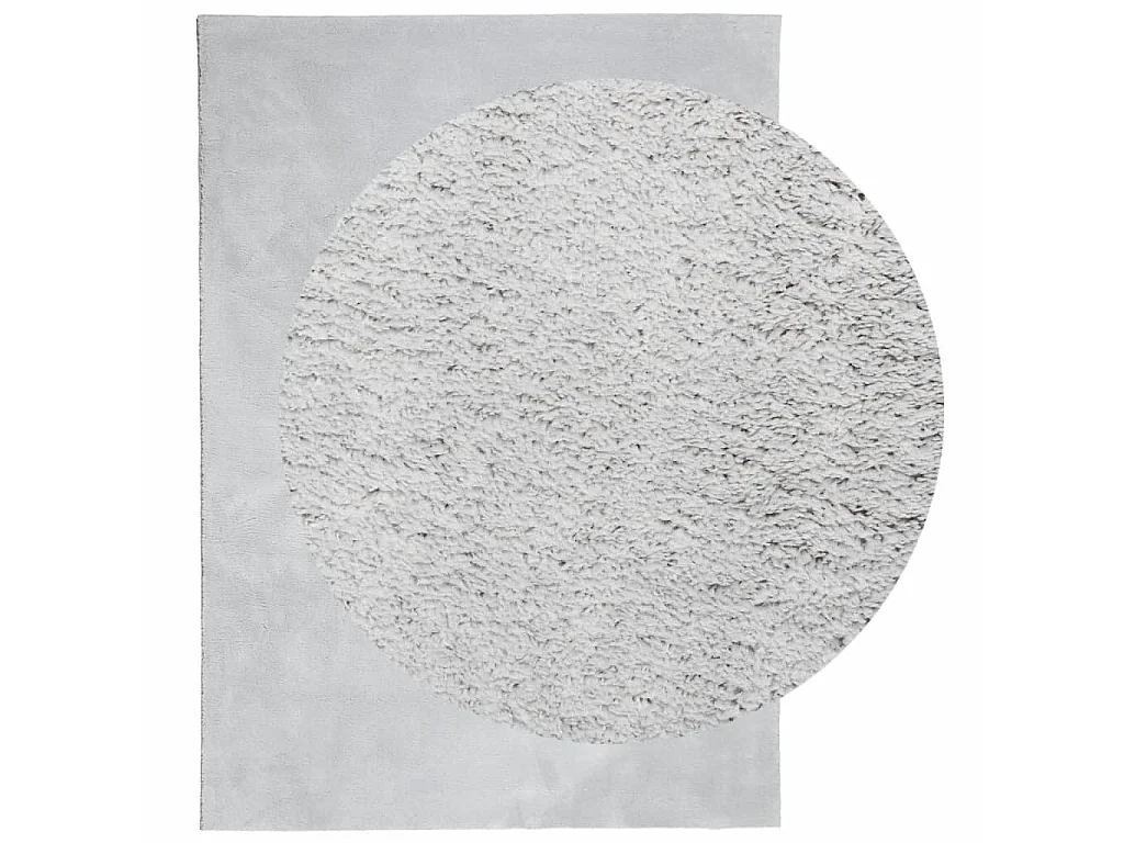 Tapis HUARTE à poils courts doux et lavable gris 200x280 cm QBH23612