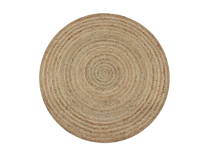 Tapis Jute tressé 150 cm rond QBH15455