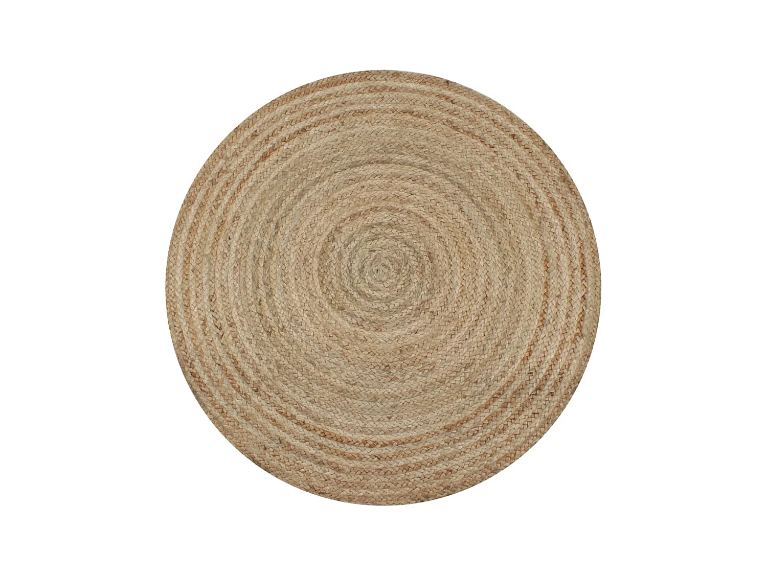 Tapis Jute tressé 150 cm rond QBH15455