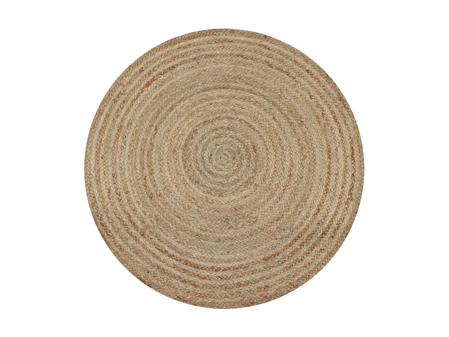 Tapijt rond 150 cm gevlochten jute NL658267